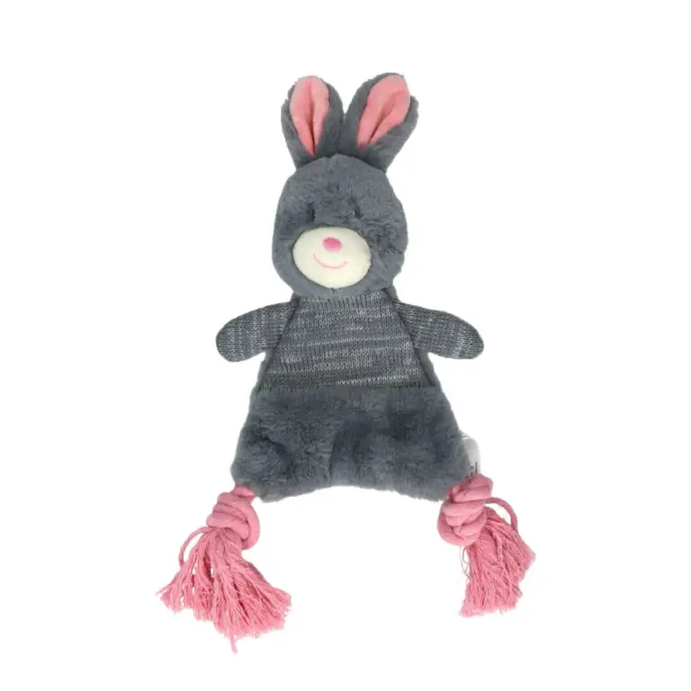 Bunny Puppy Med Reb & Lavendel Hvalpelegetøj
