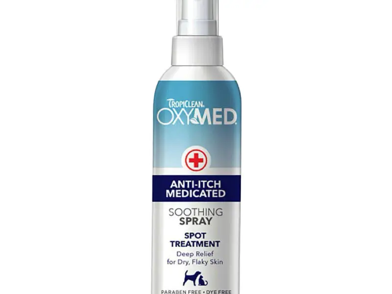 Tropiclean OxyMed Anti-Itch Kløestillende Spray 236 ml