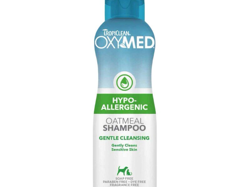 Tropiclean OxyMed Hypoallergenic Ekstra Mild Hundeshampoo 355 ml