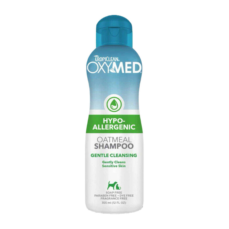 Tropiclean OxyMed Hypoallergenic Ekstra Mild Hundeshampoo 355 ml