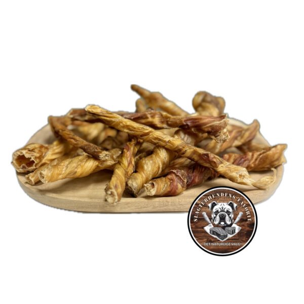 Slagterhundens Gourmet-Snack Snoet Kalveblære Naturlig Hundesnack 150 g