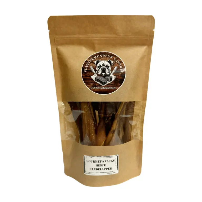 Slagterhundens Gourmet-Snack Hestegumlere Naturlig Hundesnack 150 g
