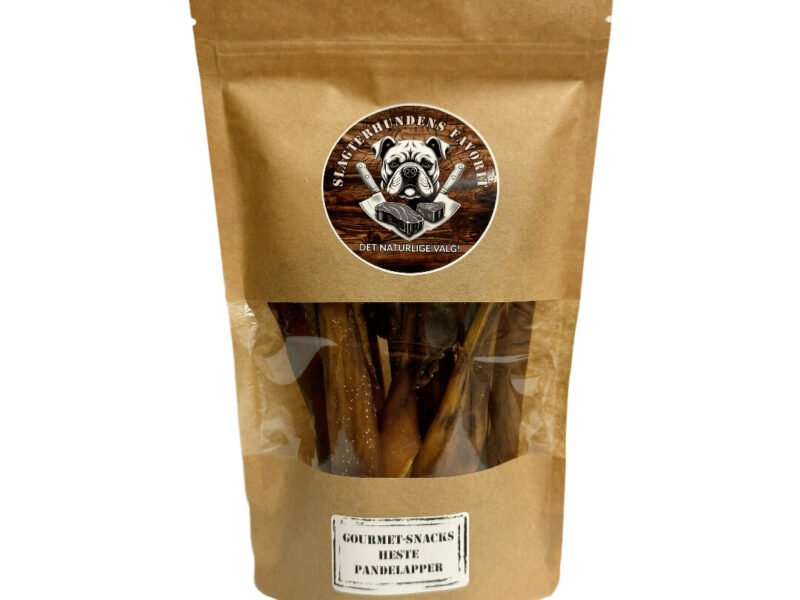 Slagterhundens Gourmet-Snack Hestegumlere Naturlig Hundesnack 150 g