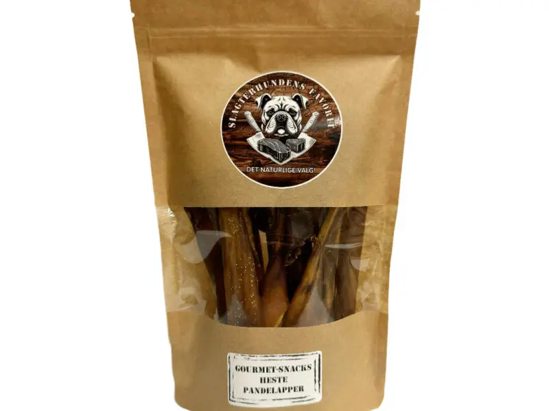 Slagterhundens Gourmet-Snack Hestegumlere Naturlig Hundesnack 150 g