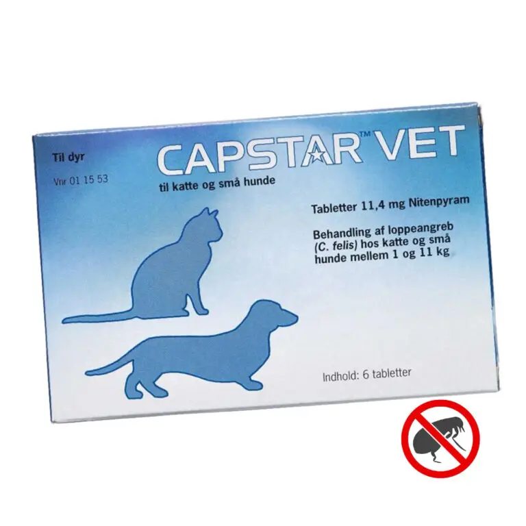 Capstar Vet Piller Lille Hund 1-11 kg (6 tabletter)