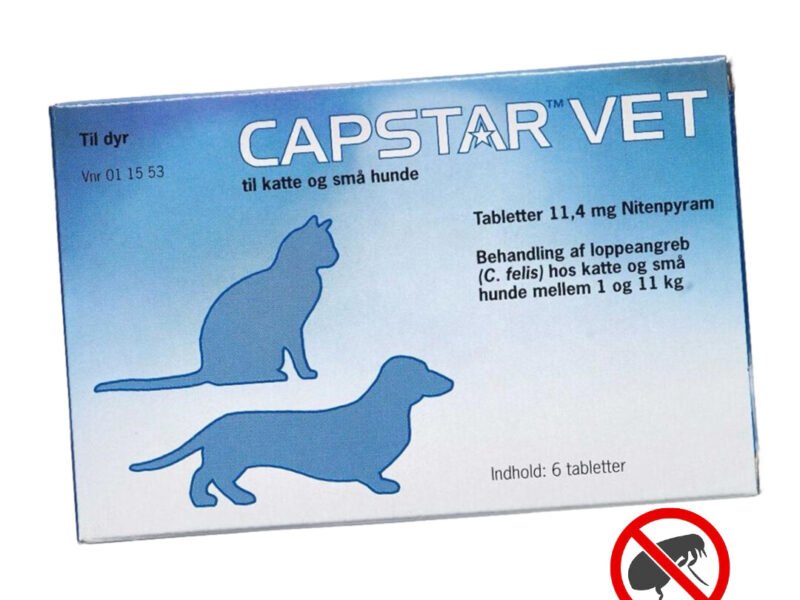 Capstar Vet Piller Lille Hund 1-11 kg (6 tabletter)