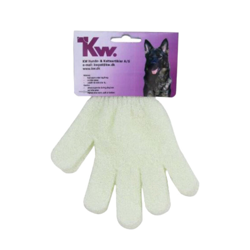 Kw Vaskehandsker Til Hundeshampoo One Size