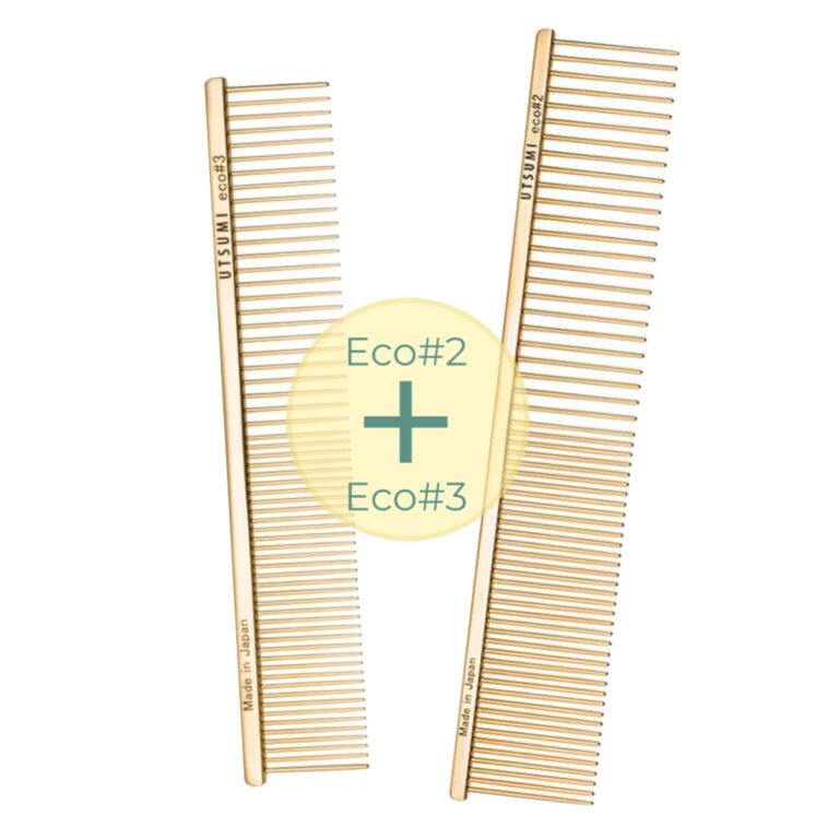 Utsumi Pelsplejesæt ECO#2 + ECO#3 Gold Eksklusive Kamme