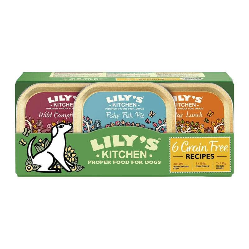Lily's Kitchen Grain Free Dishes Multipack Vådfoder 6x150 g