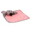 Puppy Love Bamse Med Sutteklud & Knitrefolie Rosa 29 cm