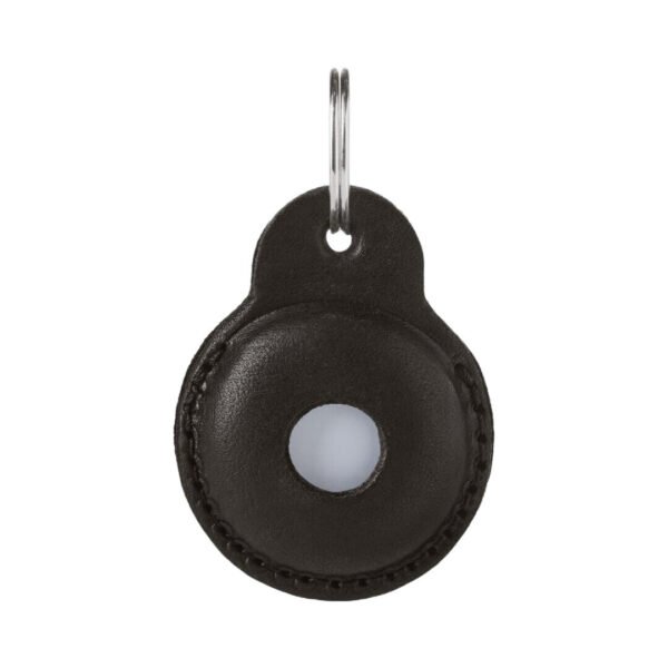 Hunter AirTag Holder Til Hund Sort Læder - Image 3