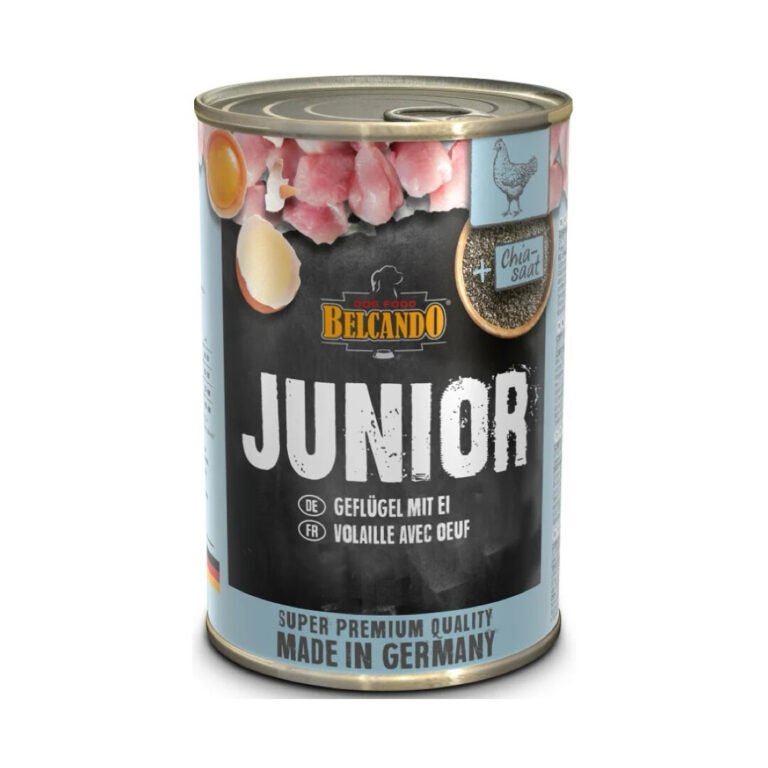Belcando Vådfoder Junior Med Fjerkræ & Æg 400 g
