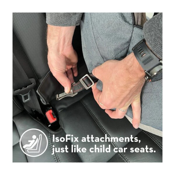 KONG Travel Ultimate Safety Seat Bilsæde Inkl. ISOFIX Bilsædestrop - Image 4