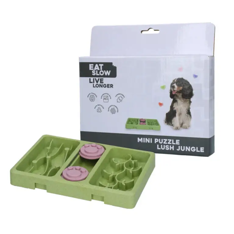 Eat Slow Mini Puzzle Lush Jungle Hundespil Aktiveringslegetøj