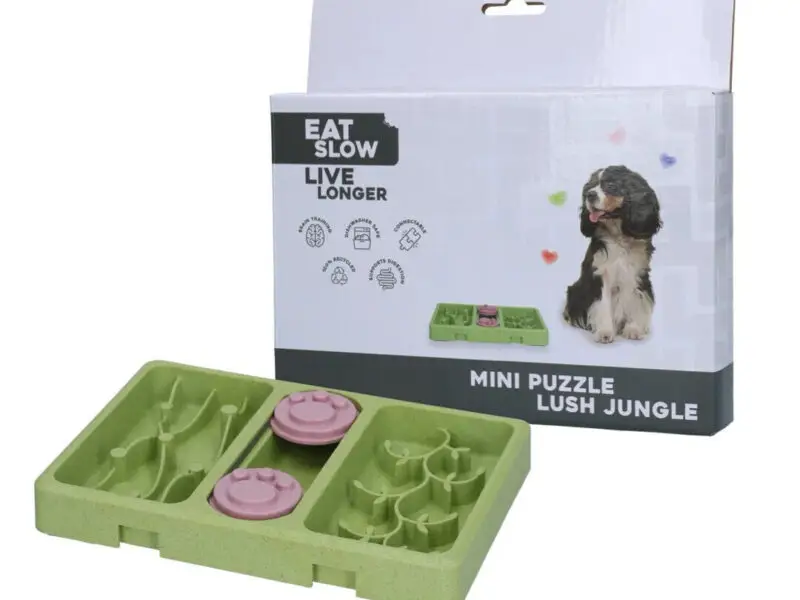 Eat Slow Mini Puzzle Lush Jungle Hundespil Aktiveringslegetøj