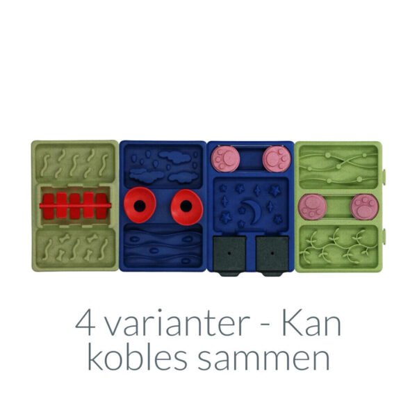 Eat Slow Mini Puzzle Rainy Day Hundespil Aktiveringslegetøj - Image 3