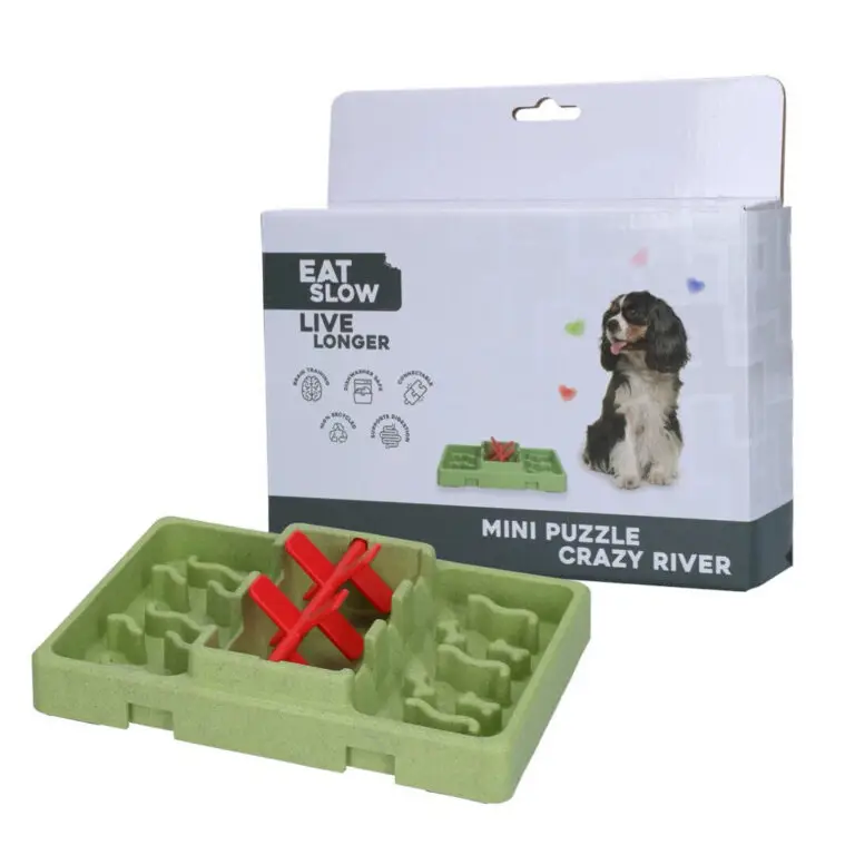 Eat Slow Mini Puzzle Crazy River Hundespil Aktiveringslegetøj