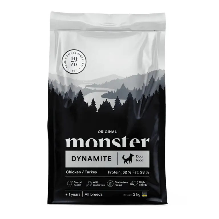 Monster Original Dynamite Kylling & Kalkun Hundefoder