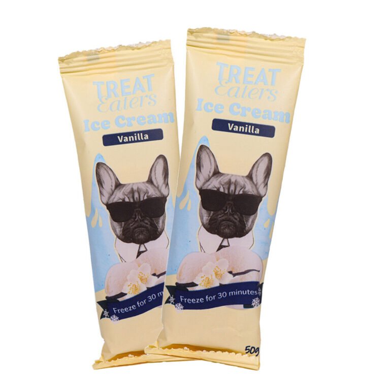 Treateaters Ice Cream Hundeis Vaniljesmag 50 g