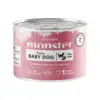Monster Vådfoder Baby Dog Mousse Kalkun 190 g