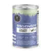 Monster Vådfoder Single Protein Kanin 400 g