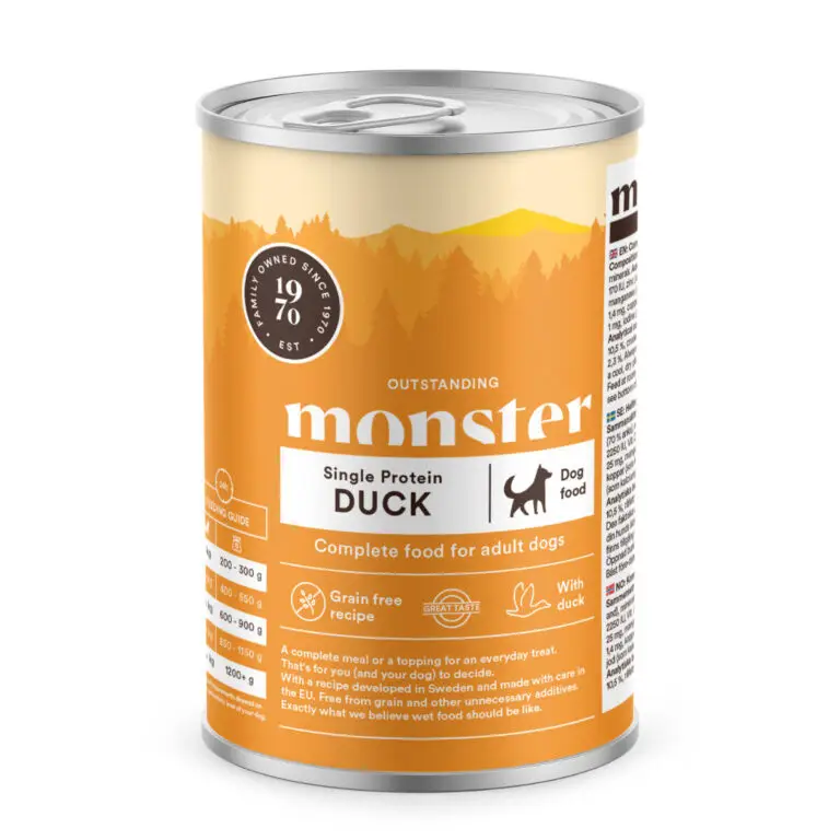 Monster Vådfoder Single Protein And 400 g