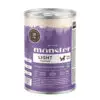 Monster Vådfoder Light Sterilized Gris 400 g