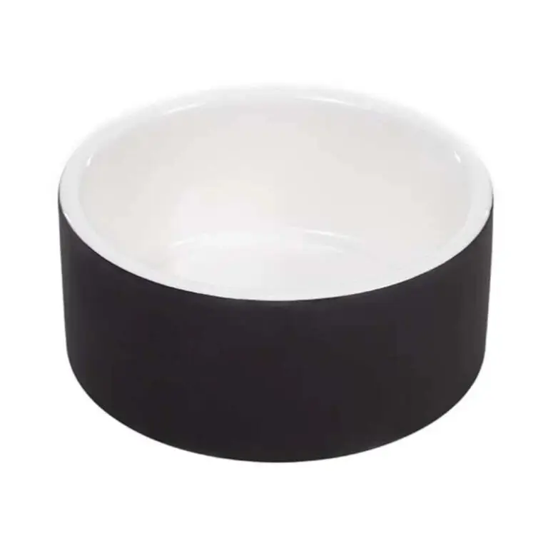 Paikka Cool Bowl Sort Hvid Kølende Mad & Vandskål