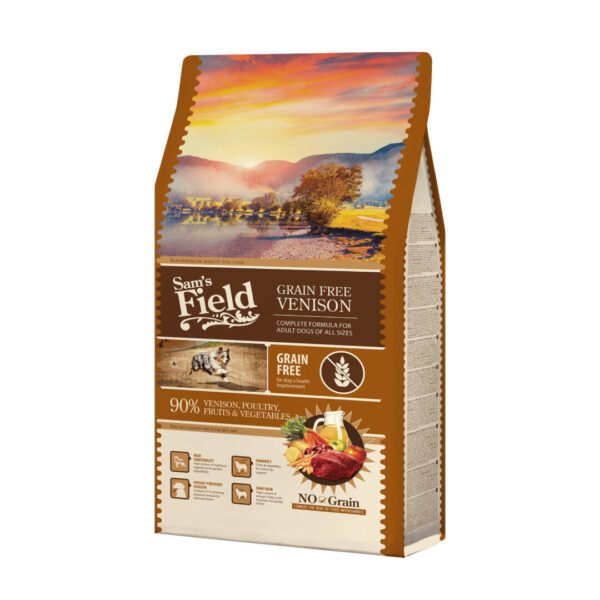 Sams Field Hundefoder Adult Venison