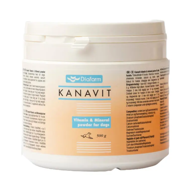 Diafarm Kanavit Vitamin & Mineral Tilskud Pulver 500 g
