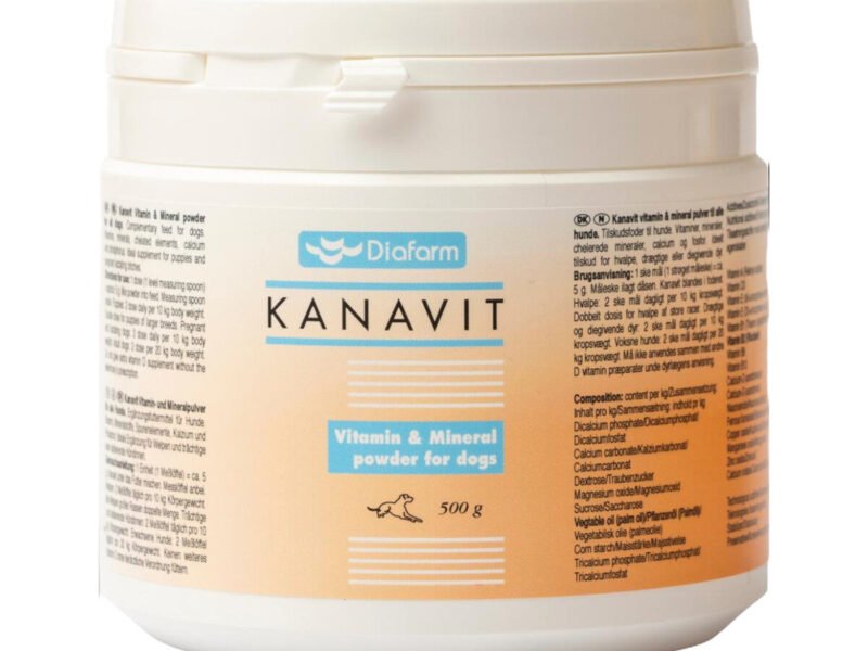 Diafarm Kanavit Vitamin & Mineral Tilskud Pulver 500 g