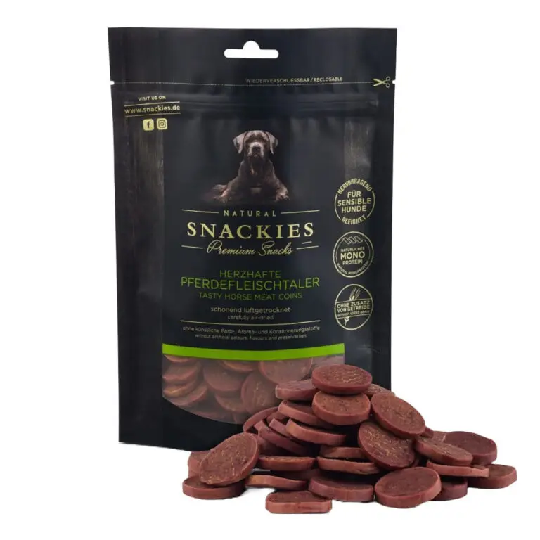 Snackies Lufttørret Meat Coins Hest Hundegodbidder 170 g