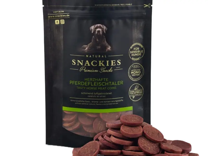 Snackies Lufttørret Meat Coins Hest Hundegodbidder 170 g