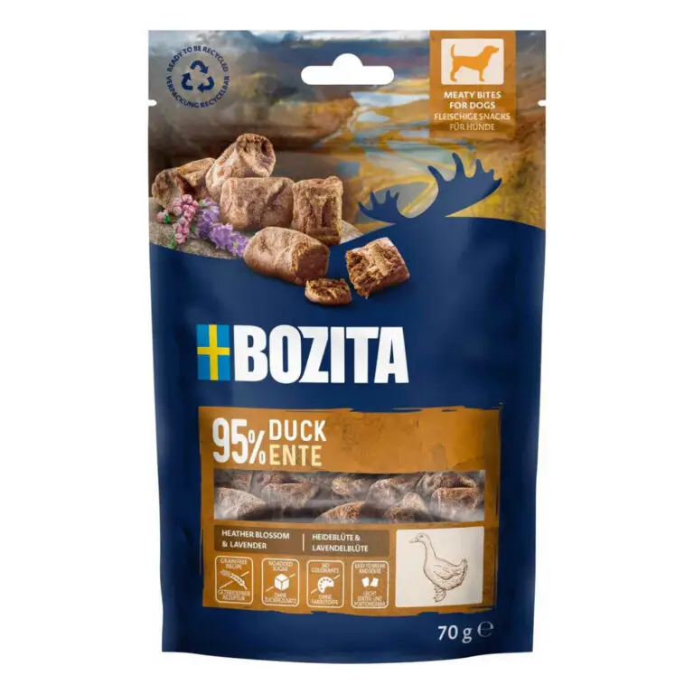Bozita Snack Meaty Bites 95% And 70 g