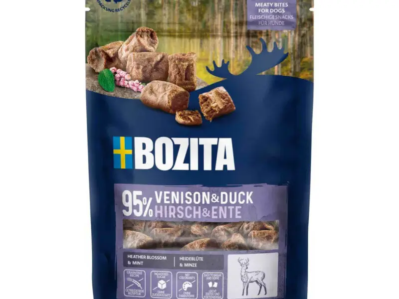 Bozita Snack Meaty Bites 95% Hjort & And 70 g