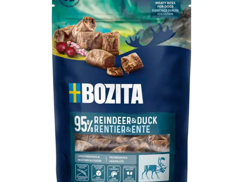 Bozita Snack Meaty Bites 95% Rensdyr & And 70 g