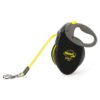 Flexi Giant Rulleline 8 Meter Bånd Sort/Neon
