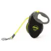 Flexi Giant Rulleline 8 Meter Bånd Sort/Neon