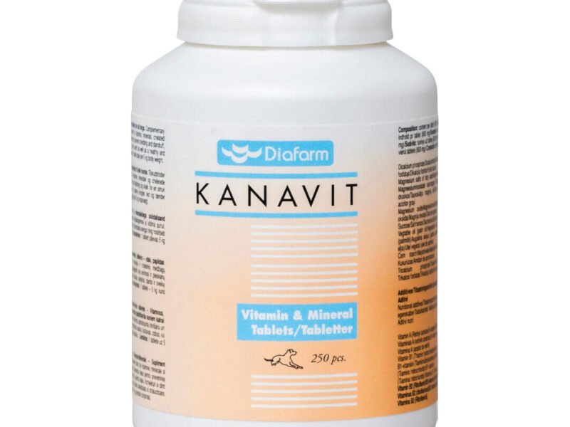 Diafarm Kanavit Vitamin & Mineral Tilskud 250 tabl.