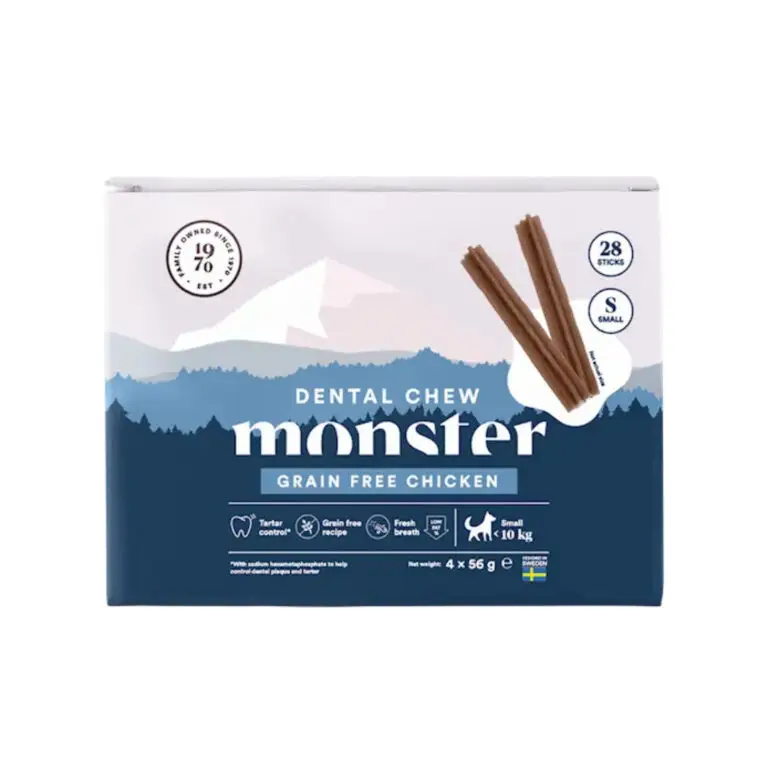 Monster Dental Chews Med Kylling Small 28 stk.