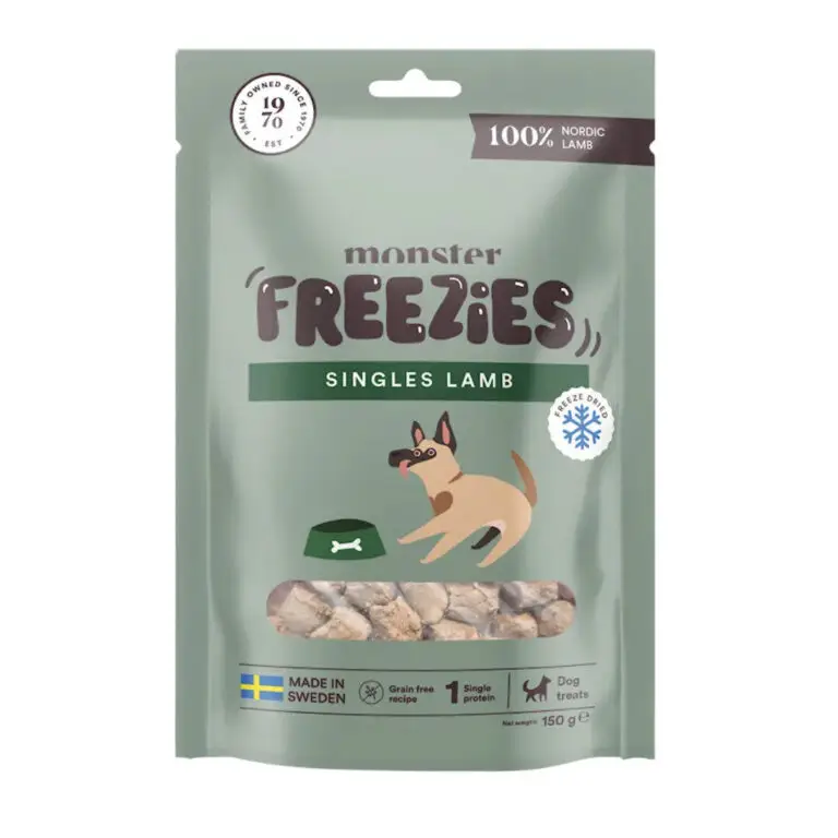 Monster Freezies Singles Lamb Frysetørrede Godbidder 150 g