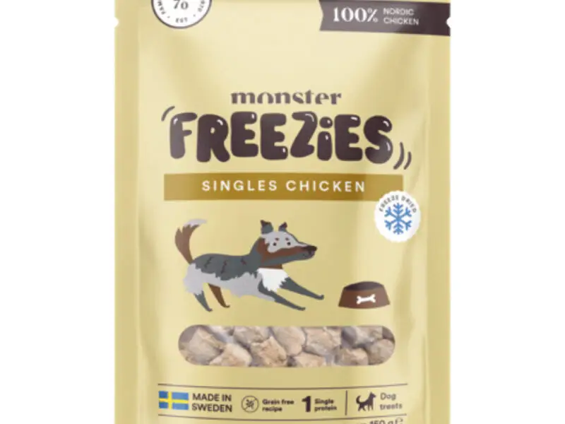 Monster Freezies Singles Chicken Frysetørrede Godbidder 150 g