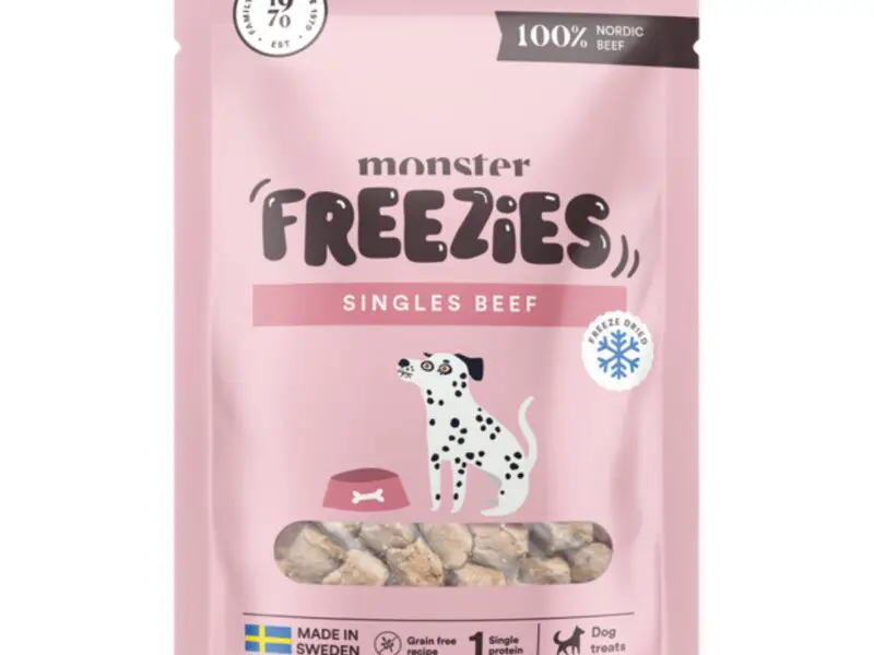 Monster Freezies Singles Beef Frysetørrede Godbidder 150 g