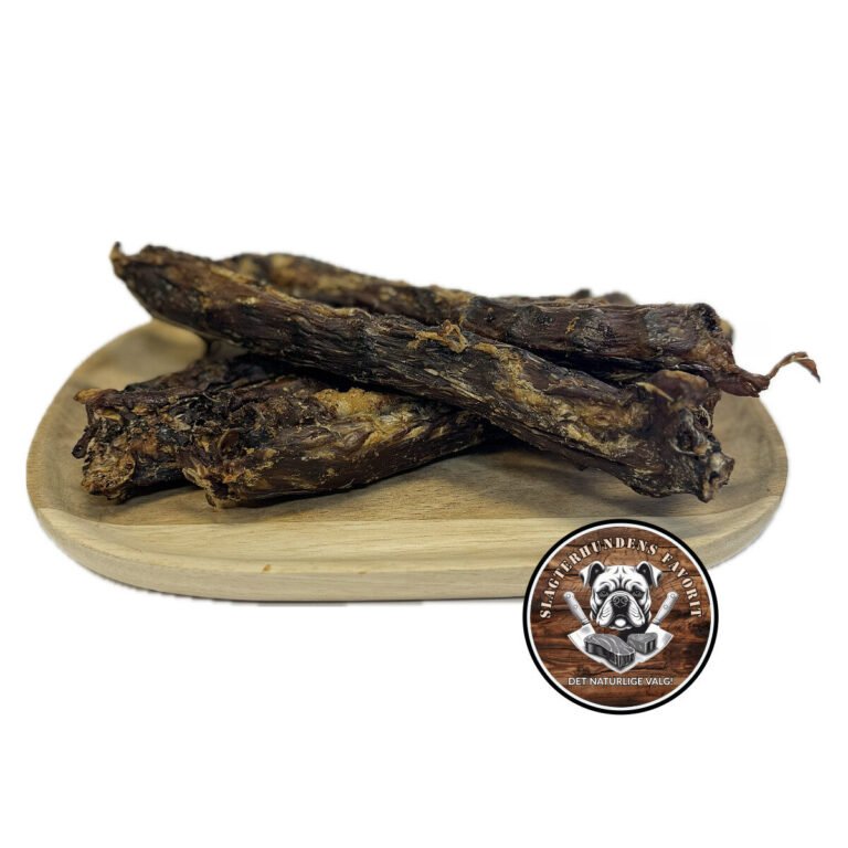 Slagterhundens Gourmet-Snack Andehalse Naturlig Hundesnack 5 stk