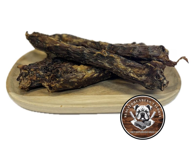 Slagterhundens Gourmet-Snack Andehalse Naturlig Hundesnack 5 stk