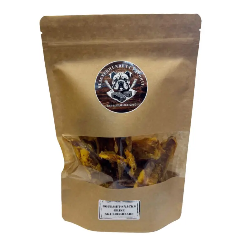 Slagterhundens Gourmet-Snack Griseknasere Naturlig Hundesnack 200 g
