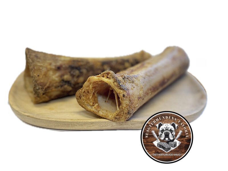 Slagterhundens Gourmet-Snack Okseknogle Naturlig Hundesnack 2 stk