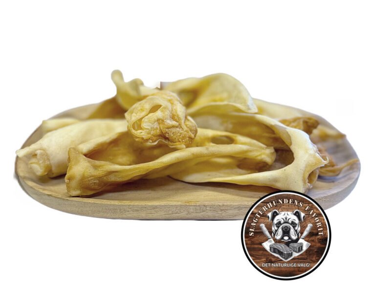 Slagterhundens Gourmet-Snack Lammeører Naturlig Hundesnack 8 stk