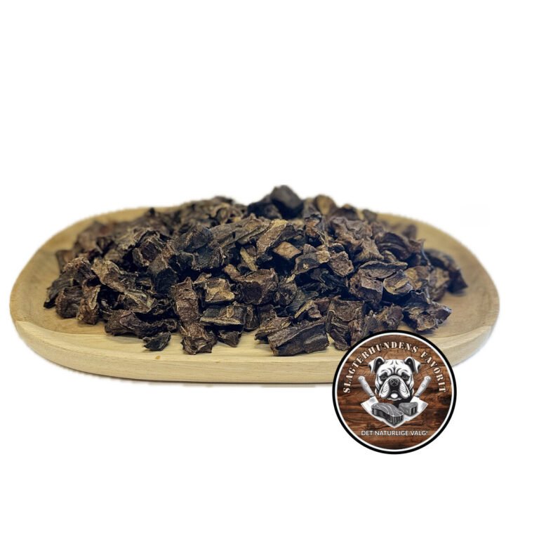 Slagterhundens Gourmet-Bidder Okselunge Mini Bites Naturlig Hundegodbid 100 g