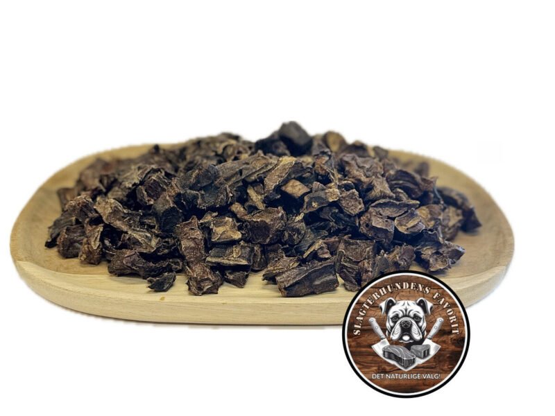 Slagterhundens Gourmet-Bidder Okselunge Mini Bites Naturlig Hundegodbid 100 g